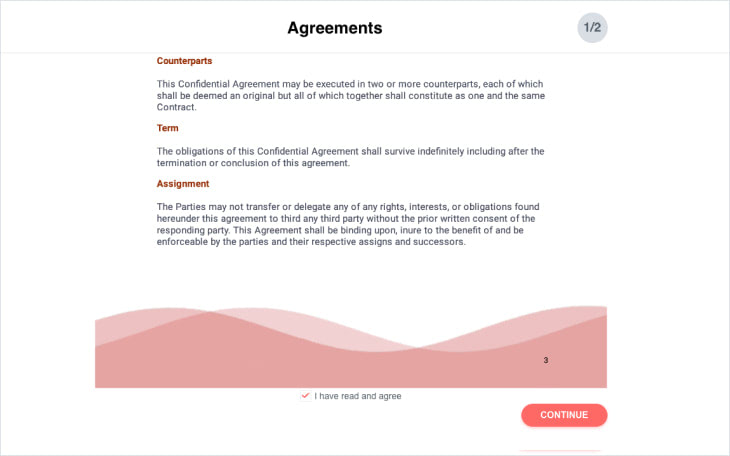 screenshot of friendlyway Visitor Management
